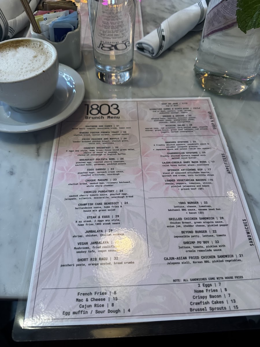 1803 NYC Menu - Image 4